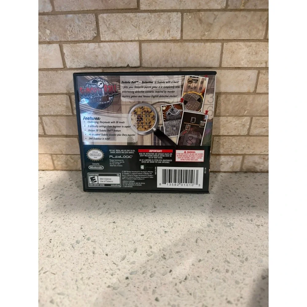 Sudoku‎ Ball Detective Nintendo DS 3DS Game